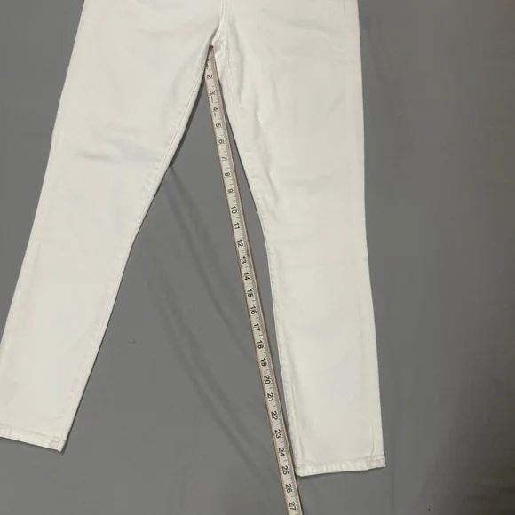 Citizens of Humanity Rocket Crop Mid Rise White Jeans Pants NWT sz 25 skinny - Picture 9 of 9
